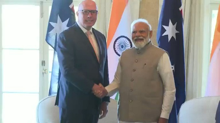 ऑस्ट्रेलिया के विपक्ष के नेता ने की प्रधानमंत्री मोदी से मुलाकात