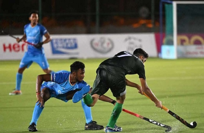 जूनियर एशिया कप में पाकिस्तान से मैच 1-1 से ड्रॉ खेला