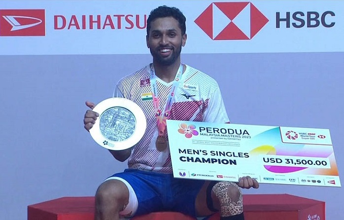 प्रणय ने मलेशिया मास्टर्स का खिताब जीता