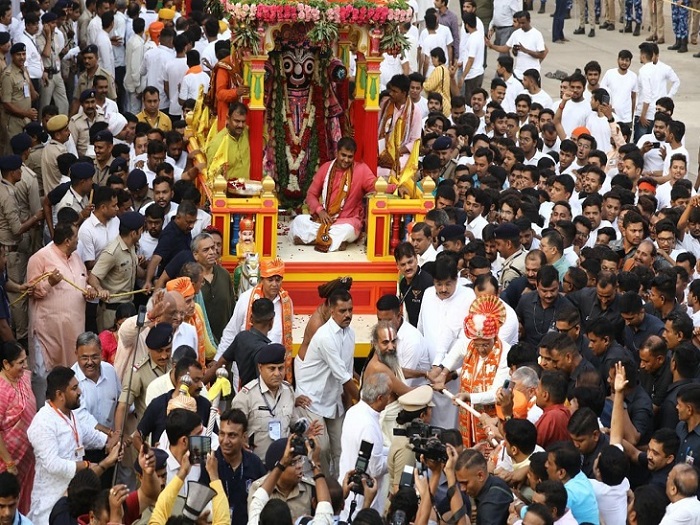 अहमदाबाद में भगवान जगन्नाथ की 146वीं रथयात्रा