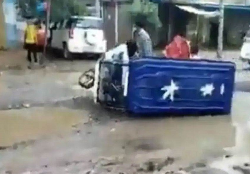 सड़क हादसे में रिक्शा चालक की मौत