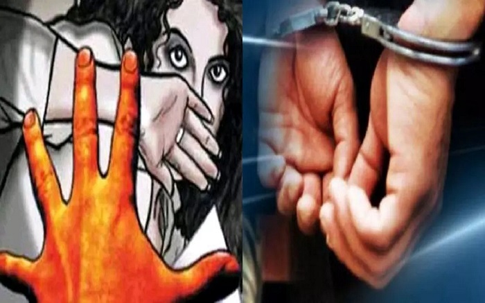 किशोरी को अगवा कर बलात्कार आरोपी गिरफ्तार