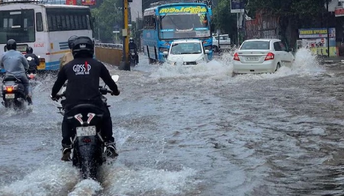 केरल  में बारिश का कहर जारी