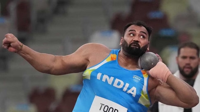 भारतीय गोला फेंक एथलीट तेजिंदरपाल सिंह