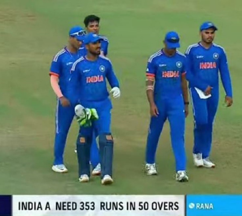 भारत ए को मिला 353 रन का लक्ष्य