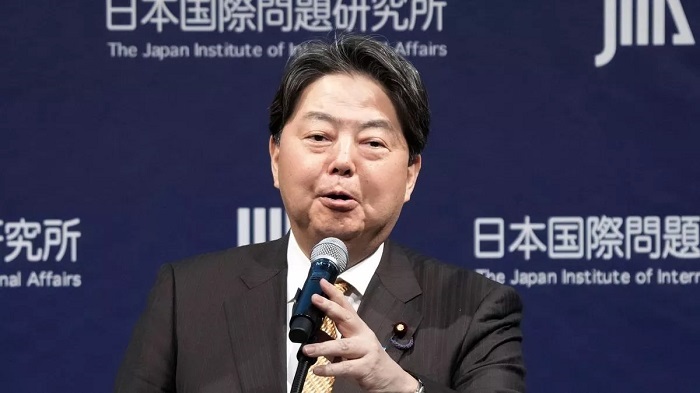 जापान के विदेश मंत्री योशिमासा हयाशी