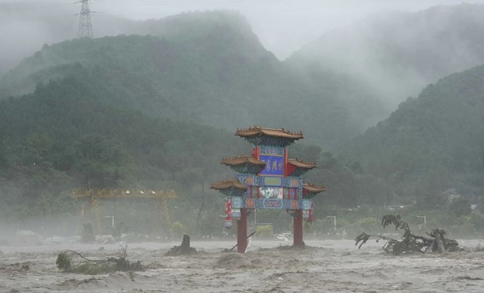 बीजिंग के आसपास बाढ़