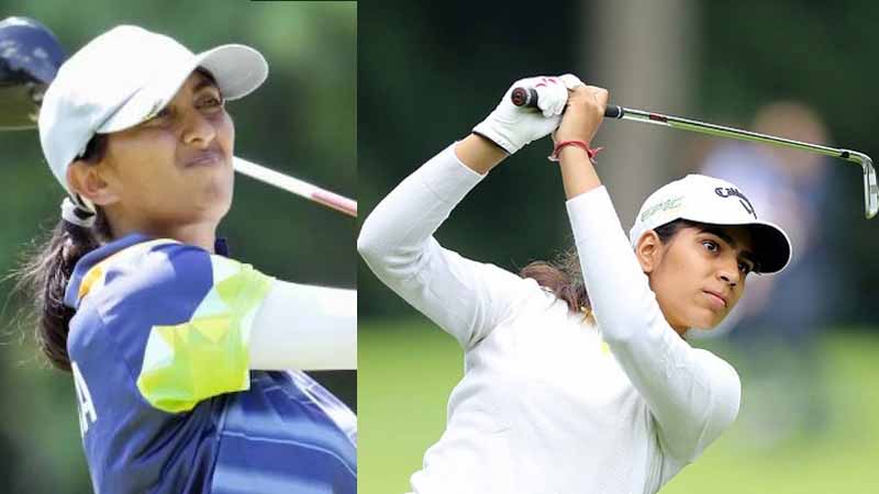 पहली बार दो भारतीय महिला गोल्फरों ने कट हासिल किया