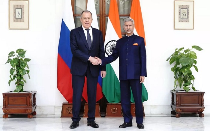 जयशंकर ने द. अफ्रीका में रूस के विदेश मंत्री लावरोव से मुलाकात की