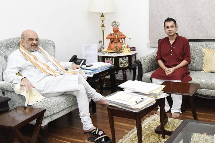 टिपरा मोथा के प्रमुख ने दिल्ली में अमित शाह से मुलाकात की