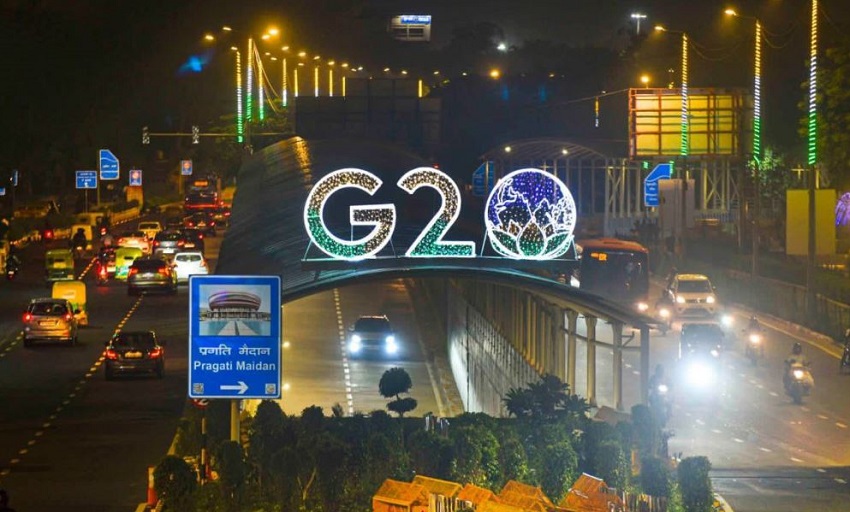 दिल्ली में जी20 समिट की तैयारियां जोरों पर