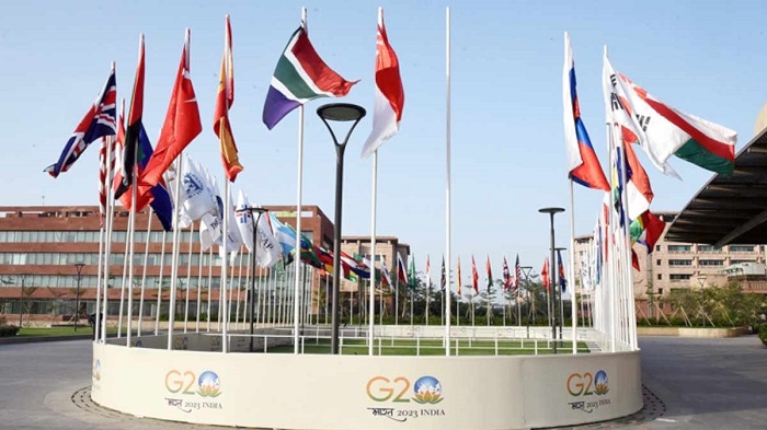 जी20 शिखर सम्मेलन के लिए दिल्ली पहुंचने लगे समूह के नेता