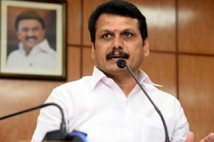 तमिलनाडु के बिजली मंत्री सेंथिल बालाजी को झटका
