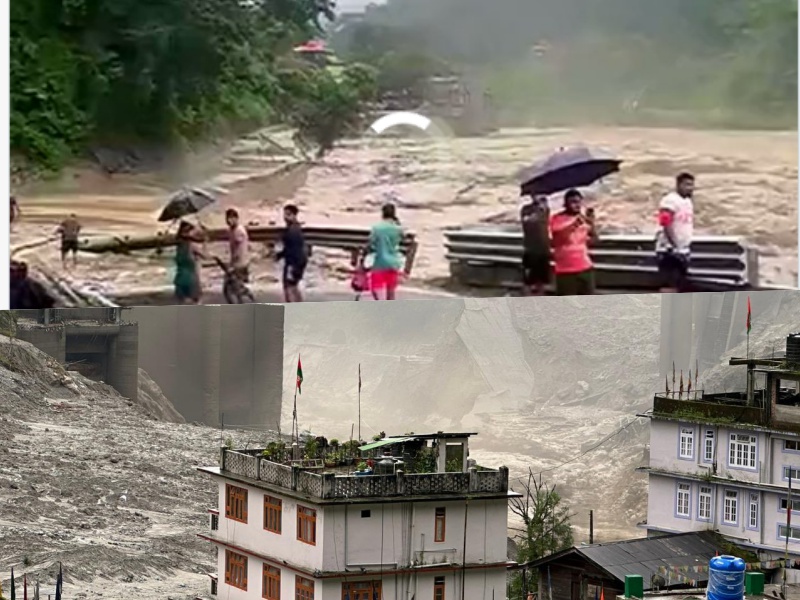 सिक्किम बाढ़