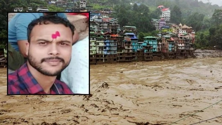 सिक्किम में आई बाढ़ में जान गंवाने वाले असम के सैन्यकर्मी मितुल कालिता का अंतिम संस्कार