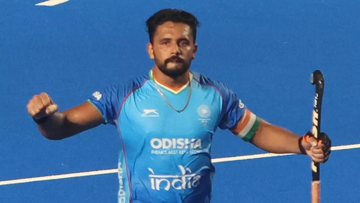 भारतीय पुरूष हॉकी टीम के कप्तान हरमनप्रीत सिंह