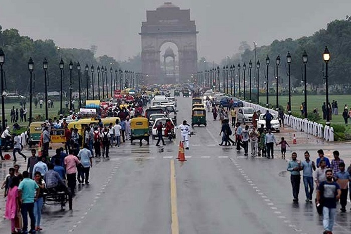 दिल्ली में न्यूनतम तापमान 19.4 डिग्री सेल्सियस दर्ज