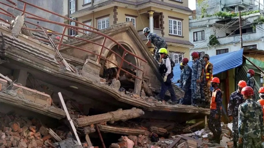 नेपाल में भूकंप से बड़ी तबाही