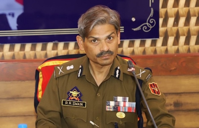 जम्मू-कश्मीर के पुलिस महानिदेशक आर.आर. स्वैन