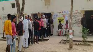 भाजपा ने अटेर विधानसभा के दो मतदान केंद्रों पर पुनर्मतदान की मांग की