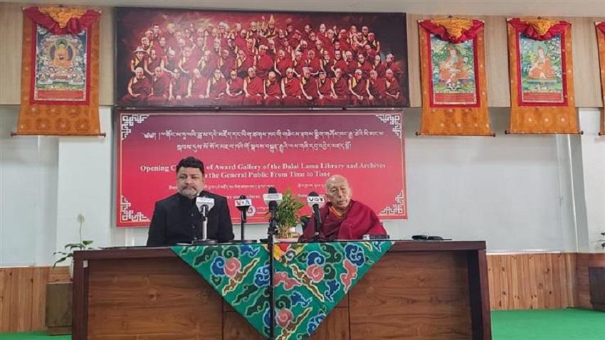 बौद्ध धर्मगुरु दलाई लामा को समर्पित एक नए संग्रहालय का उद्घाटन
