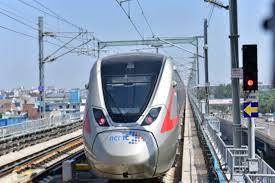 नमो भारत ट्रेन का दुहाई से मोदीनगर स्टेशन के बीच परीक्षण संचालन
