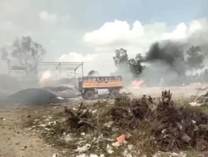 तमिलनाडु में पटाखा बनाने की फैक्टरी में विस्फोट