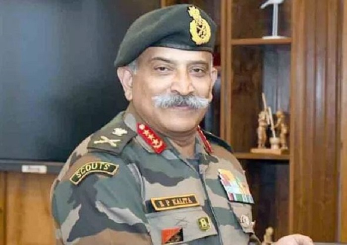सेना के पूर्वी कमान के कमांडर लेफ्टिनेंट जनरल राणा प्रताप कलिता