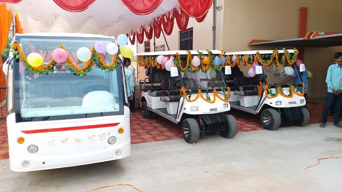 राम जन्मभूमि परिसर के अंदर ई-वाहन उपलब्ध होंगे