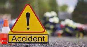 ठाणे में सड़क दुर्घटना में पांच वाहन क्षतिग्रस्त