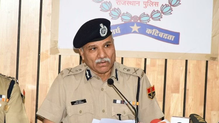 राजस्थान के पुलिस महानिदेशक उमेश मिश्रा