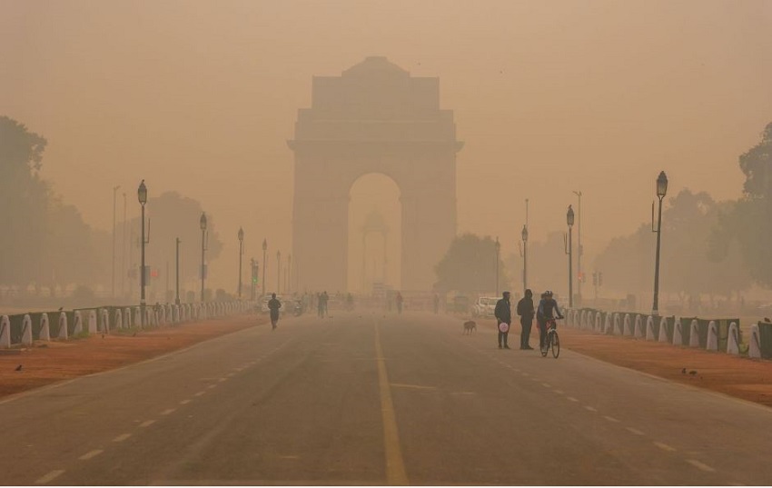 दिल्ली में सोमवार सुबह गंभीर रहा प्रदूषण
