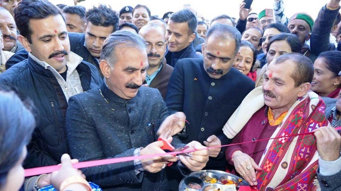 हिमाचल प्रदेश के मुख्यमंत्री ने संजौली-ढली सुरंग का लोकार्पण किया