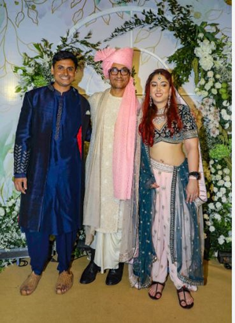 आमिर खान की बेटी इरा खान ने नुपुर शिखरे के रचाई शादी