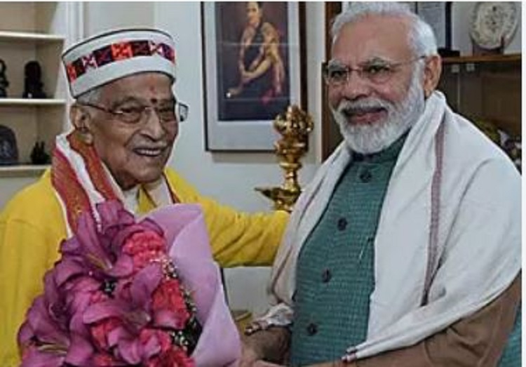 प्रधानमंत्री मोदी ने मुरली मनोहर जोशी को जन्मदिन की दी बधाई