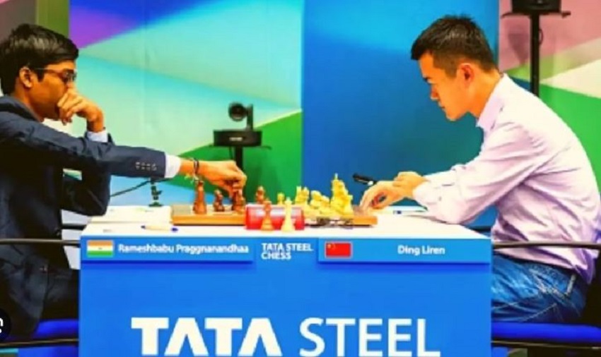 भारत के शतरंज सुपरस्टार आर प्रज्ञाननंदा ने चीन के मौजूदा विश्व चैंपियन डिंग लीरेन को हराया