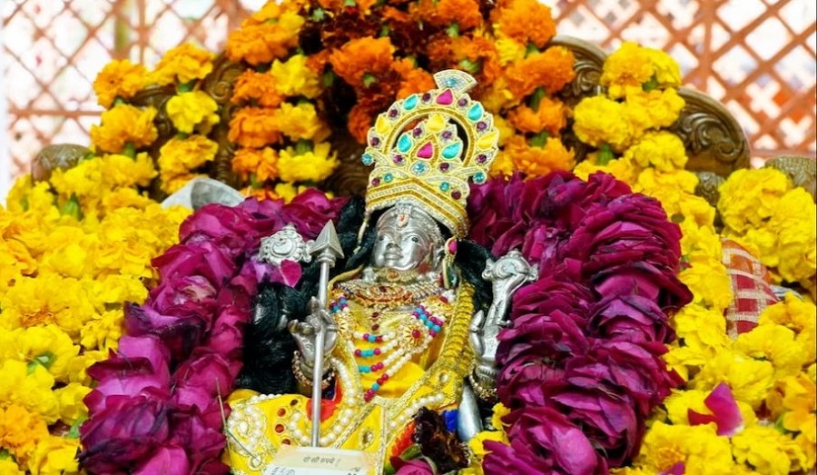 भगवान राम का विग्रह विधि-विधान से स्थापित