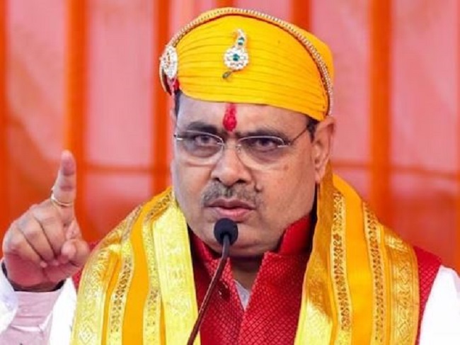 राजस्थान के मुख्यमंत्री भजनलाल शर्मा