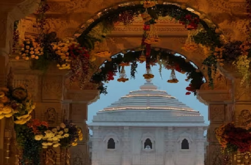 'श्री ठाकुर द्वारा मंदिर' को सजाने-संवारने की शुरुआत