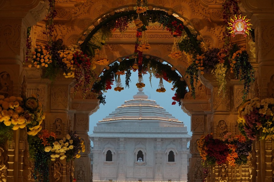 राम मंदिर में प्राण प्रतिष्ठा थोड़ी देर में