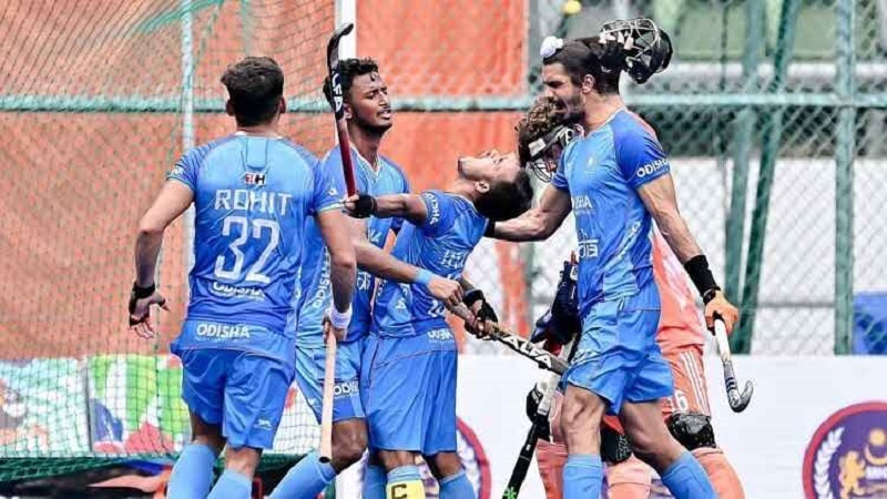 भारत हॉकी विश्व कप के क्वार्टर फाइनल में