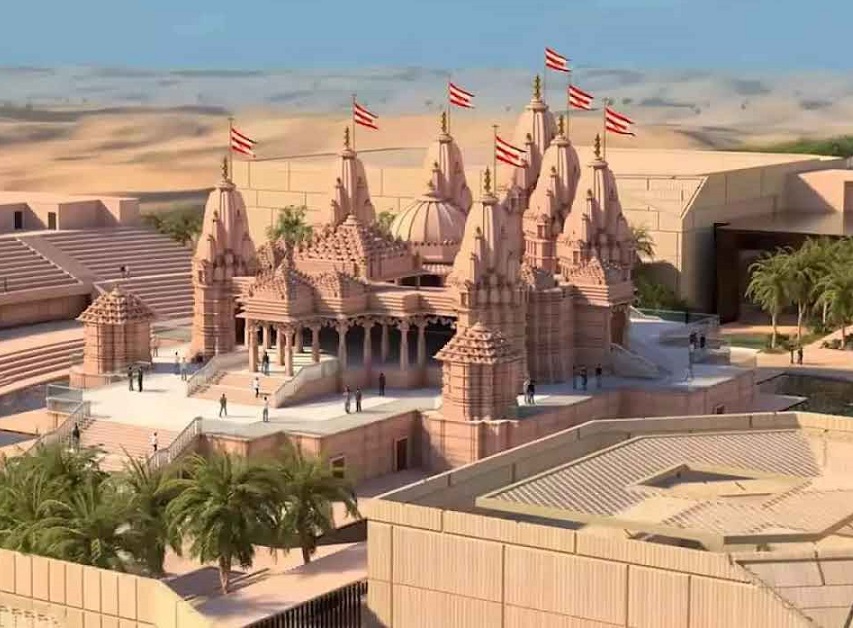 अबू धाबी में बना पहला हिंदू मंदिर