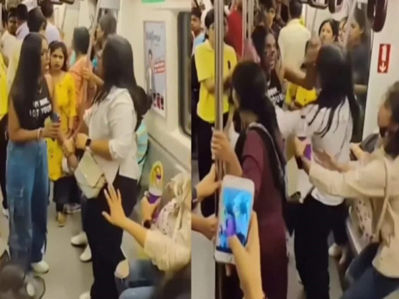 दिल्ली मेट्रो का एक और वीडियो वायरल