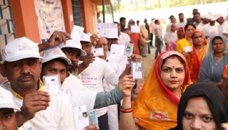 बालाघाट के एक केंद्र पर 100 प्रतिशत मतदान