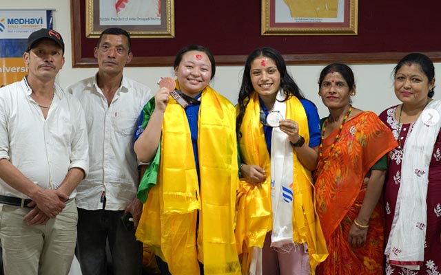 सिक्किम की दो छात्राओं ने रजत और कांस्य पदक किए अपने नाम